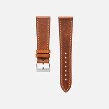 Waxy Slim Quick-Release Leather Watch Strap – Multiple Sizes & Colors - Zermatt