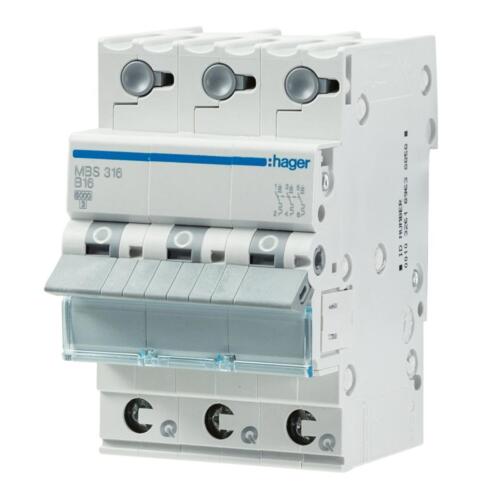 Hager FI LS Schalter Fehlerstromschalter Leitungsschutzschalter CDA CDS MBN MBS - Bild 48 von 60