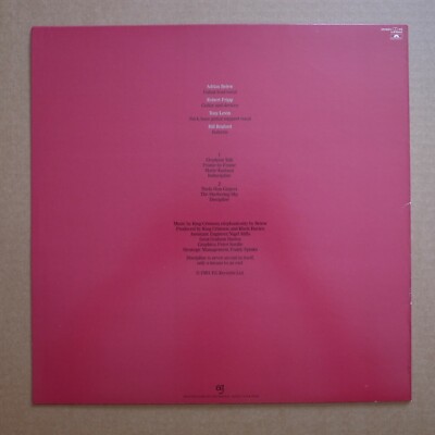 国内盤 KING CRIMSON/DISCIPLINE/ 28MM0064 LP King Crimson/Discipline 28MM0064 Used LP | eBay
