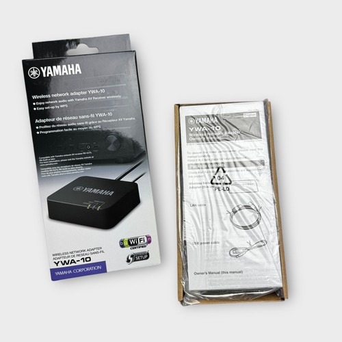Yamaha YWA-10: Wireless Network Audio Streaming Adapter - Black Lot Of 6 New - Picture 7 of 14