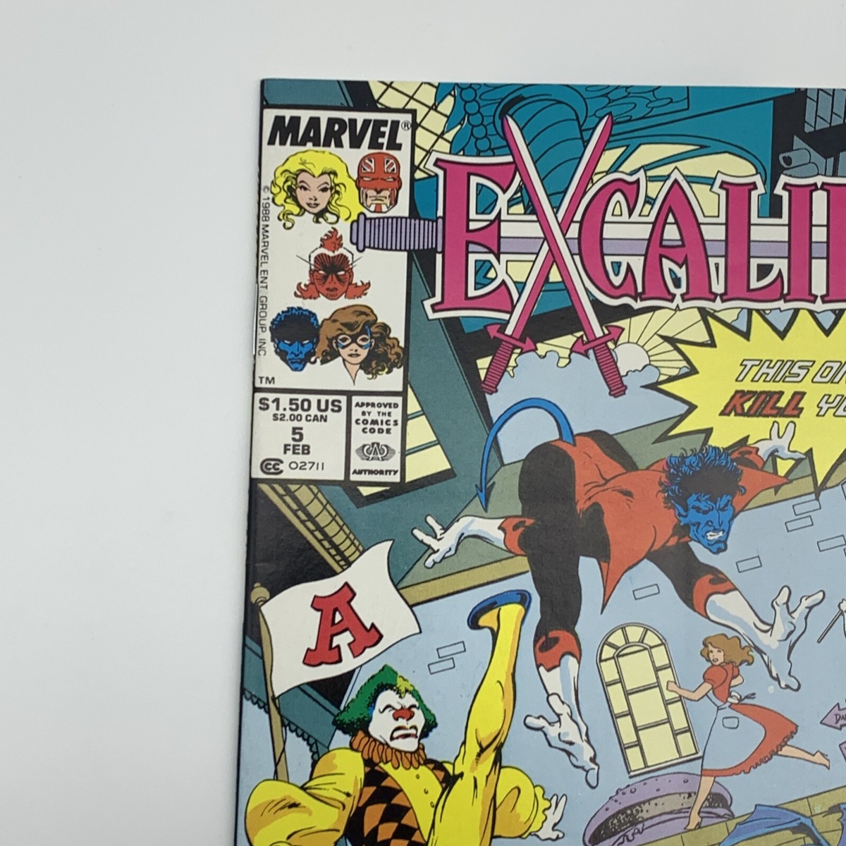 Excalibur (1988 series) #5 Marvel Comics RARE Key Issue! Limited