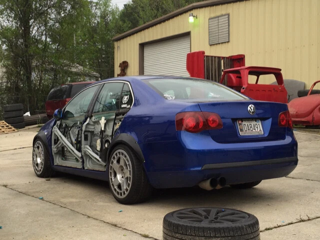 Volkswagen Passat Audi A4 B5 guardabarros llamaradas JDM kit carrocería ancha 3.5" 90mm 4 piezas Foto 3 de 4