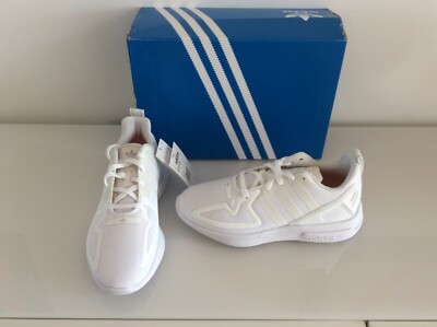 Adidas 2K ZX FLUX - Mens White Trainers- Size 5 - New+box | eBay