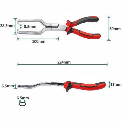 Fuel Filter Line Petrol Hose Clip Pliers Disconnect Release Removal Pipe Tool us - Picture 3 of 10