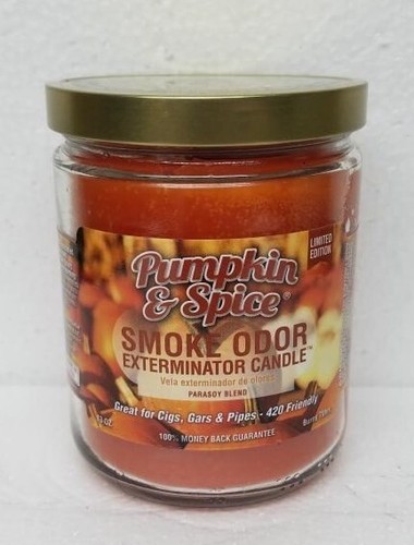 Smoke Odor 13 oz Jar Holidays & Christmas Candles Pumpkin & Spice +7 more - Picture 2 of 9