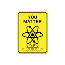 Funny Science Metal Sign