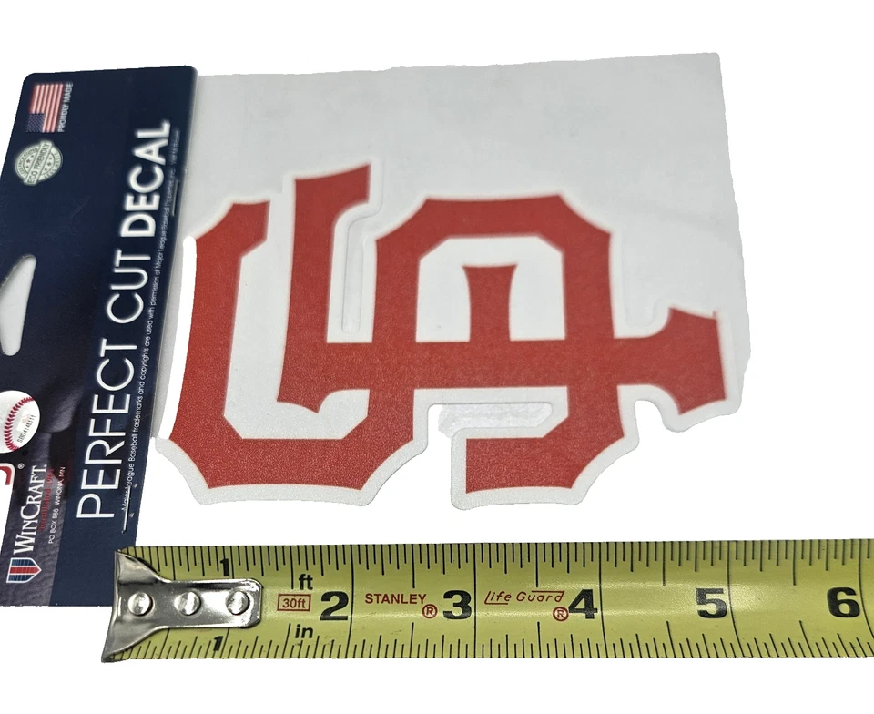 San Francisco Giants Logo Perfect Cut Car Sticker  Official MLB Decal 6 x 6 in  - Image 2 of 4