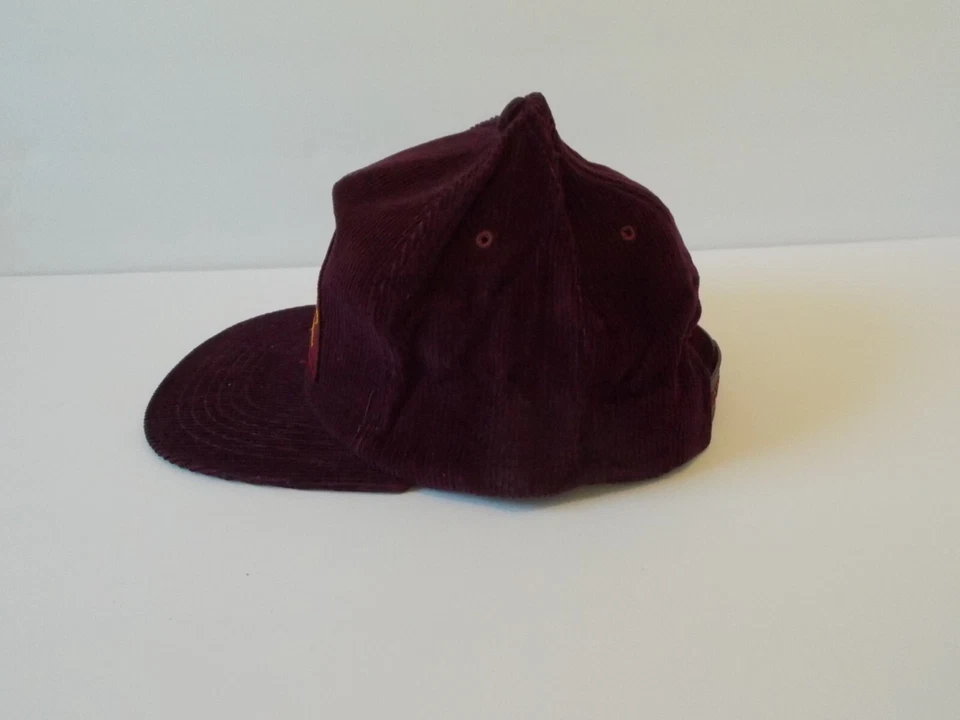 De Colección Parche Minería de Carbón Pana Snapback Sombrero Gorra Lo-Ming Coal Co. Borgoña Foto 3 de 4