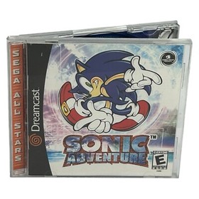 Sonic Adventure Sega All Stars Sega Dreamcast 2000 Complete w/ Manual Tested #2