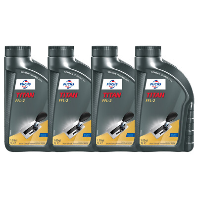 Fuchs 4 Liter TITAN FFL-2 Automatic Dual Clutch Transmission Fluid 4 x 1L