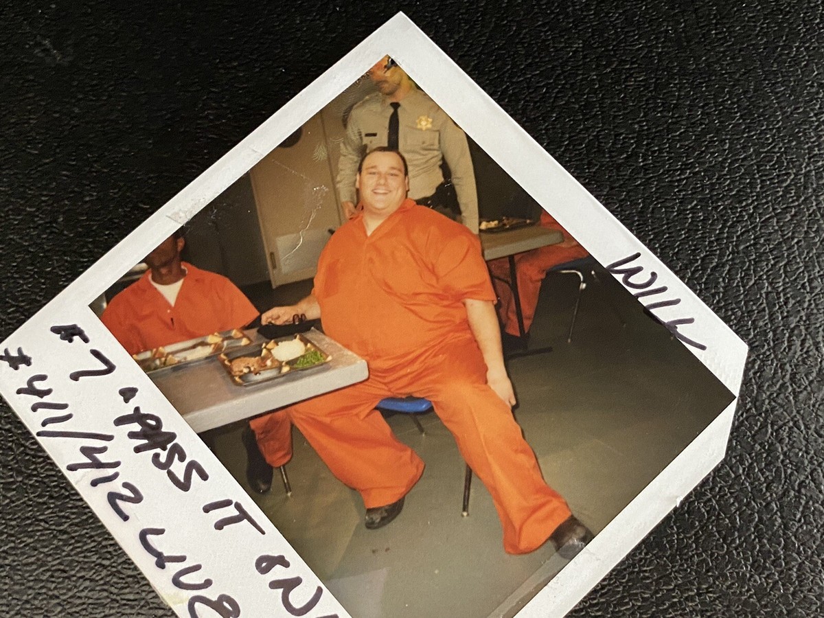 MADtv Polaroid Will Sasso Jail Prison Wardrobe Original Photo Mad