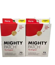 Hero Mighty Pimple Patch Original - 2x 72ct  Total 144