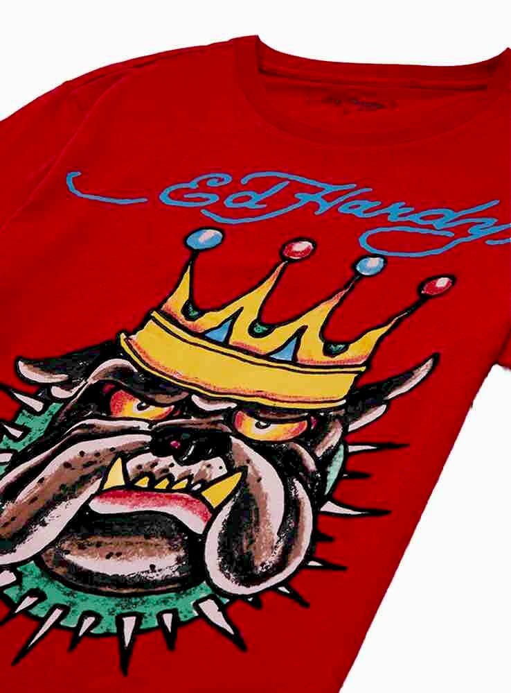 bulldogartＴシャツ Y2K UGA Georgia Bulldogs Spirit Jersey L/S Red Black T-Shirt