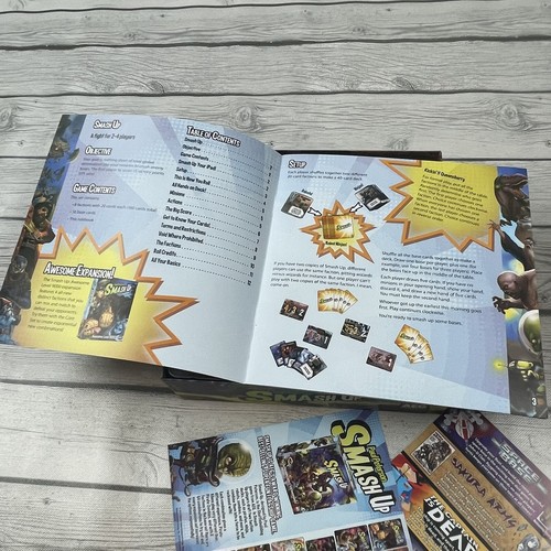 Smash Up Board Game Card Game Original Base Series Paul Peterson AEG - Picture 5 of 7