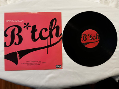 RARE Original 2005 UK PRESS - Dave McCullen   B*tch + Hoxton Whores Mix  - House