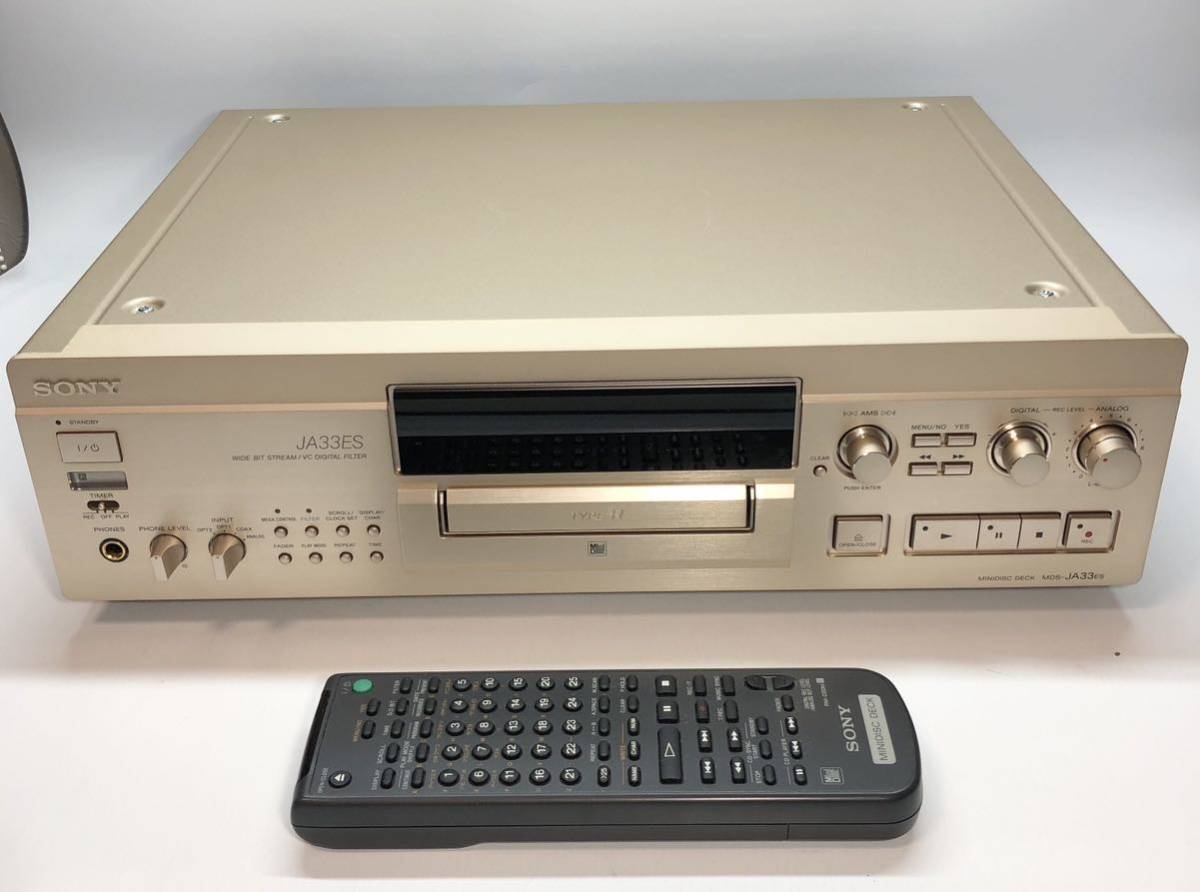 ジャンク品＊SONY JA333ES ミニディスクデッキ ジャンク品】SONY MDS-JA333ES （ジャンク品＊SONY JA333ES ミニ