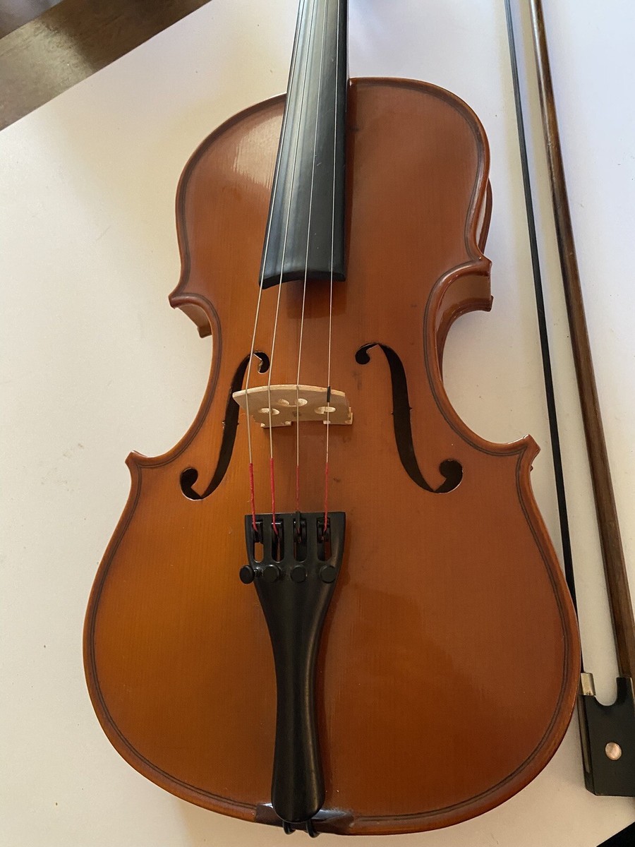 Palatino VN-450 4/4 Violin Made In China With Bow Used In Good