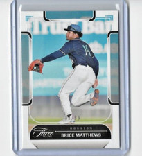 2024 Panini Three & Two Brice Matthews Base Card SP #29 93/99