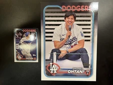 2-Card Lot. 2024 Topps Flagship. Shohei Ohtani CTC-3 & OTCSP-3 5 x 7 Short Print