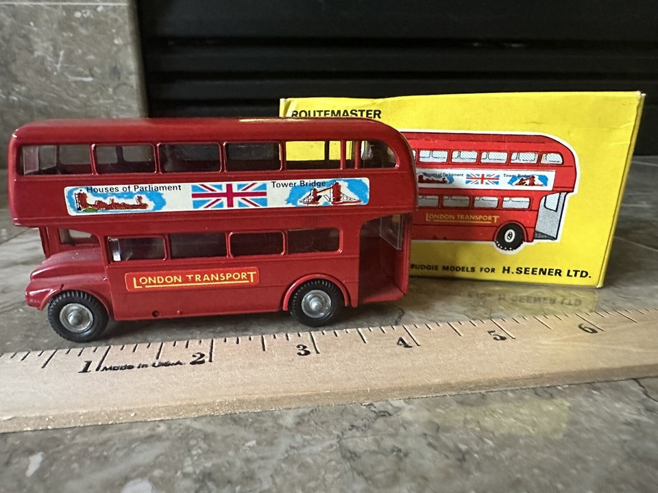 Budgie Toys England AEC Routemaster 64 Seater Double Decker Bus Vintage ...
