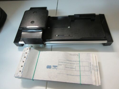 Manuel Credit Card Imprinter , 50 Vintage Charge Slips ,12"X5"X3" , Security Imp - Picture 1 of 8