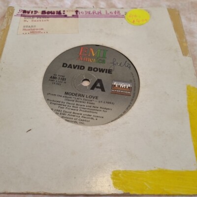 DAVID BOWIE - MODERN LOVE / LIVE - OZ 7''VINYL