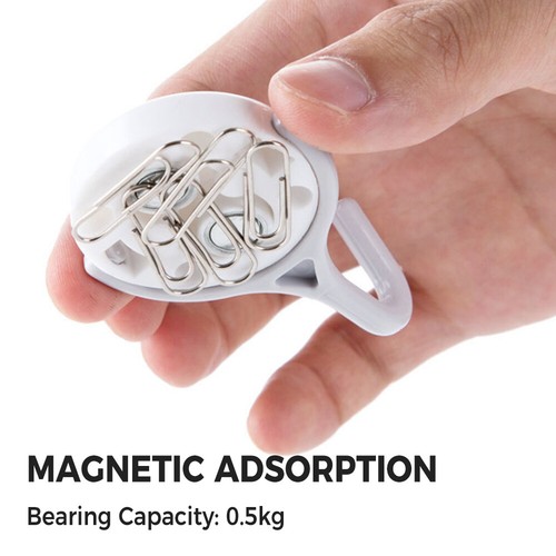2pcs Magnetic Hooks Hat Towel Keys Hanger Bathroom Kitchen Utility Hooks 2 Shape - Picture 6 of 16