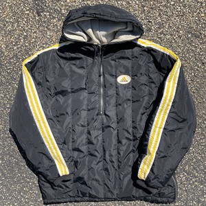 yellow adidas puffer jacket