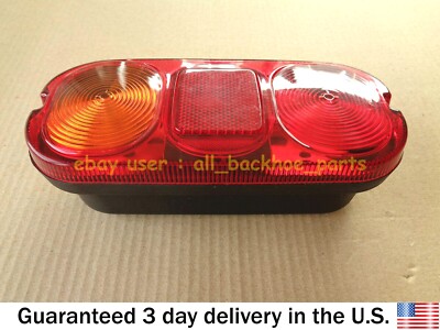 JCB BACKHOE - REAR LIGHT UNIT COMPLETE WITH BULBS INSTALLED (PART NO. 700/50018)