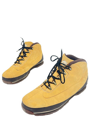 Timberland Mens Euro Botas De Cuero Marrón Para Hombres T.47,5 US.13 UK.12,5