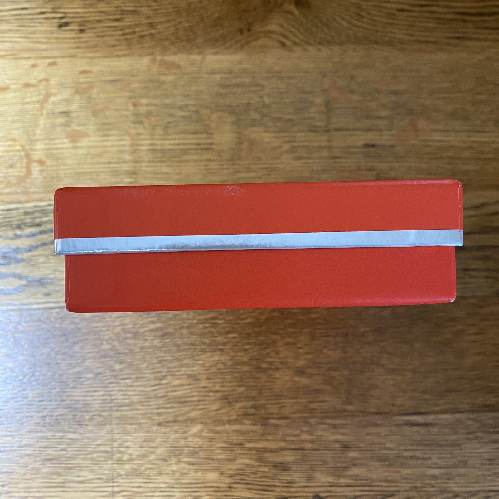Coach EMPTY Gift Storage Box Orange 6.5&rdquo; x 4.5&rdquo; x 1.25&rdquo;