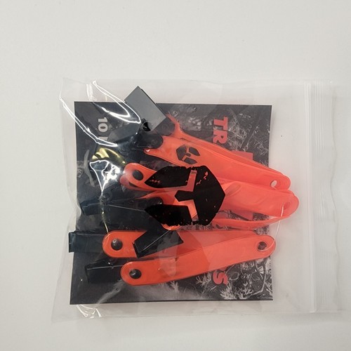 Hi-Vis Highly Reflective Trail Marker BattlBox Tree Tacks Orange Hunting 10 Pack - Picture 4 of 6