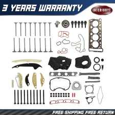 Engine Timing Chain & Cover Kit Fit For 2008-16 Audi VW 1.8L 2.0L TFSI Jetta A4