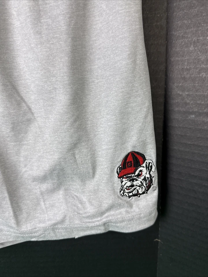 Pantalones Cortos Champion NCAA Georgia Bulldogs Para Hombre con Cordón Talla M Gris Foto 2 de 4