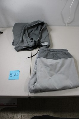 Nike Tech Fleece Sweatsuit Mens XXL Black Grey Colorblock