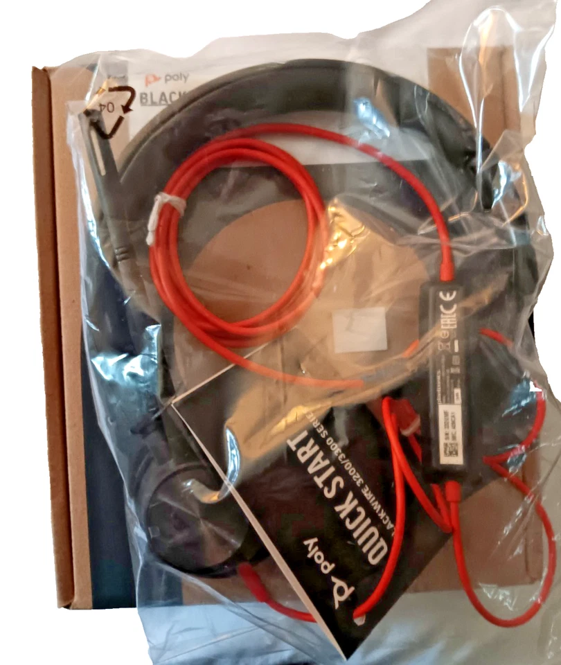 Brand new Poly Blackwire 3310 USB-A headset - Image 2 of 4