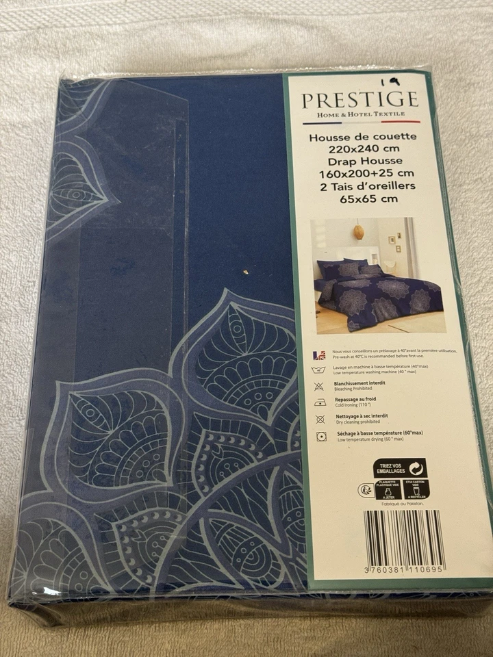 Housse de couette 220x240 cm + 2 taies + drap housse – Prestige - Bild 2 von 2