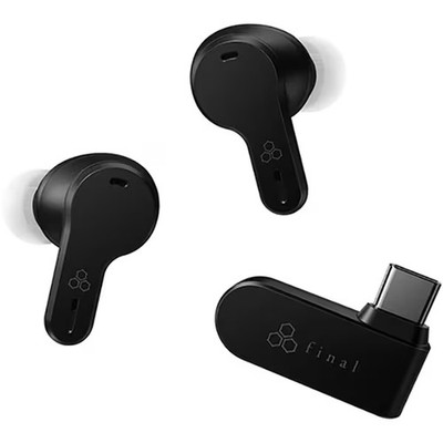 【新品】final VR3000 Wireless for Gaming+ final Earphones VR3000 Wireless for Gaming + USB Bluetooth Black