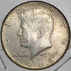 1965-P Kennedy Half Dollar 50C Philadelphia Business Strike Silver 0.4 KM#202