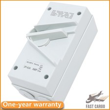 1X Circuit Breaker AC440V 63A Enclosed 3-Pole Motor Disconnect Switch