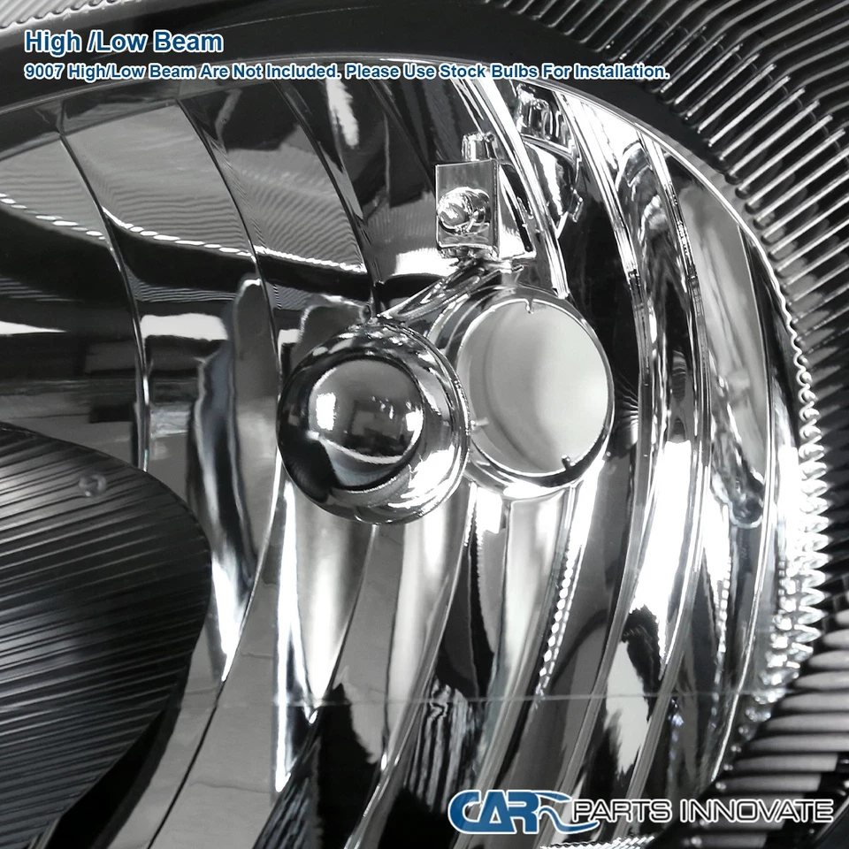 Headlights Headlamps Black Fits 2003-2005 Dodge Neon Left & Right Pair 03 04 05 - Изображение 3 из 4