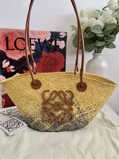 Loewe x Paula’s Ibiza Small Anagram Raffia Basket Bag