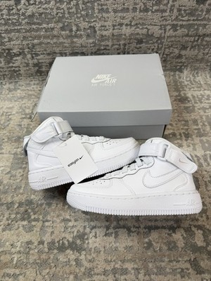 Größe 1 - Nike Air Force 1 Mid Easyon GS Triple White FN1193-111
