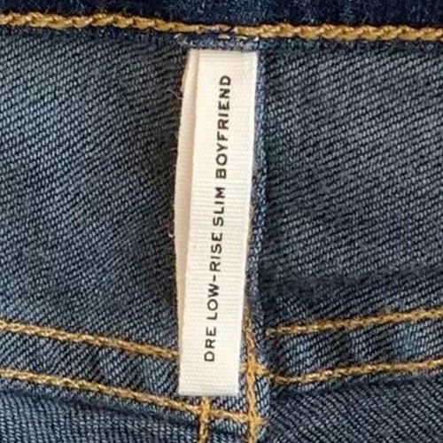Neu mit Etikett Barneys NY Rag & Bone Dre Low Rise Boyfriend Slim Jeans neu getragen Gr. 24 - Bild 5 von 10
