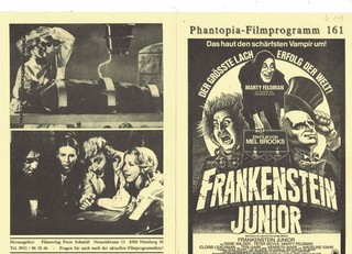 Frankenstein Junior Marty Feldman Mel Brooks Phantopia Filmprogramm 161