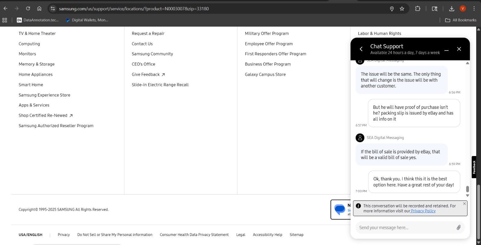 Bundle of 2 Android Tablets - Samsung Tab A 10.5 & Whoop Tab-8US2 - PARTS! READ!
