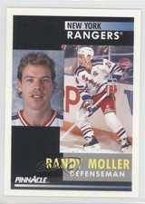 1991-92 Pinnacle Randy Moller #256 0b4