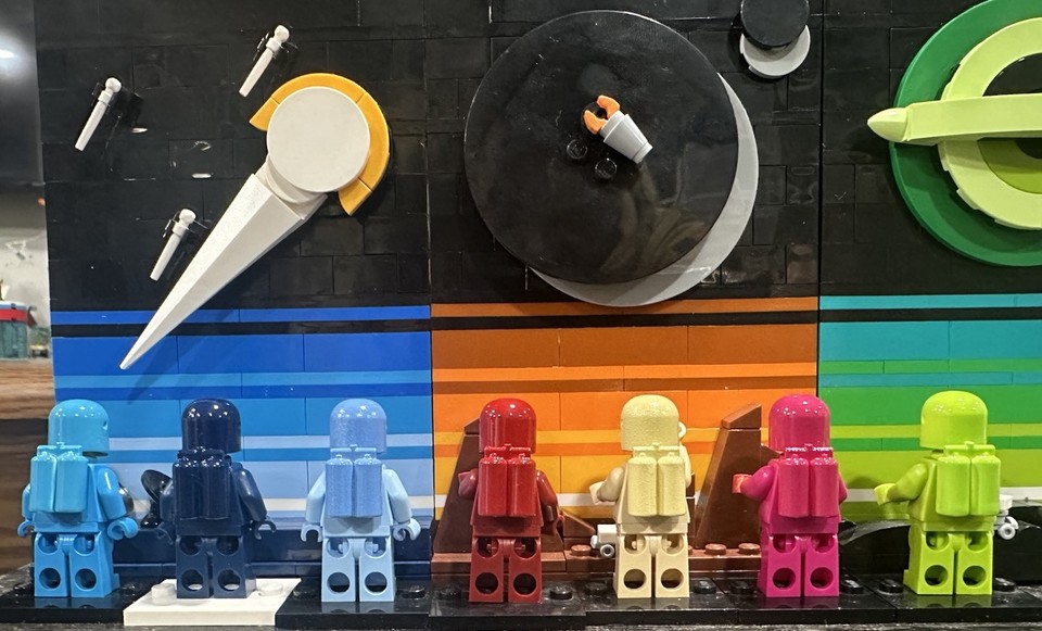 LEGO Classic Spaceman Lot Of 7 Custom New Colors (read desc) UV PRINT ...