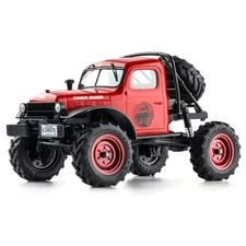 FMS 1/24 RC Rock Crawler, FCX24 Power Wagon 4WD RC Semi Truck RTR Offroad RC Car