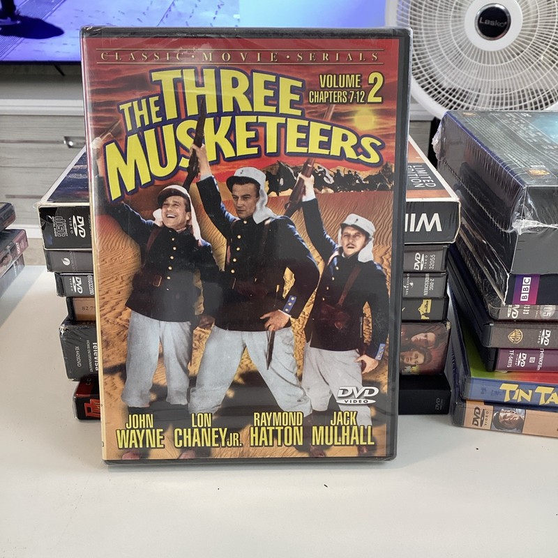 The Three Musketeers, Vol. 2 (DVD) Brand New Factory Sealed